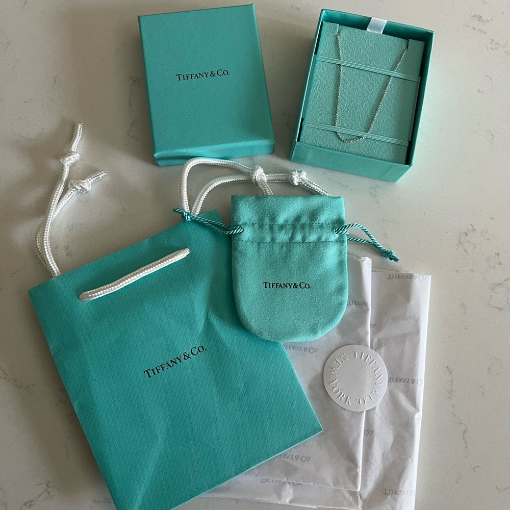 Tiffany 16” Sterling Silver Necklace